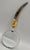 Mid Century Silver and Stag Horn Magnifying Glass Glass For Sale - Image 4 of 7