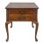 A mid 20th Century Henredon Queen Anne Style Mahogany single drawer Side Table. Measures 21" in width, 27" in depth and...