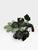 Jade Vintage Chinese Hand-Carved Jade & Hardstone Grape Cluster on Silk Wrapped Stem For Sale - Image 8 of 8