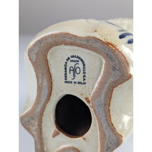 Ceramic Ceramic Lion in Stoneware from ASO / Antonio Salvador Orodea, 1980s For Sale - Image 7 of 12
