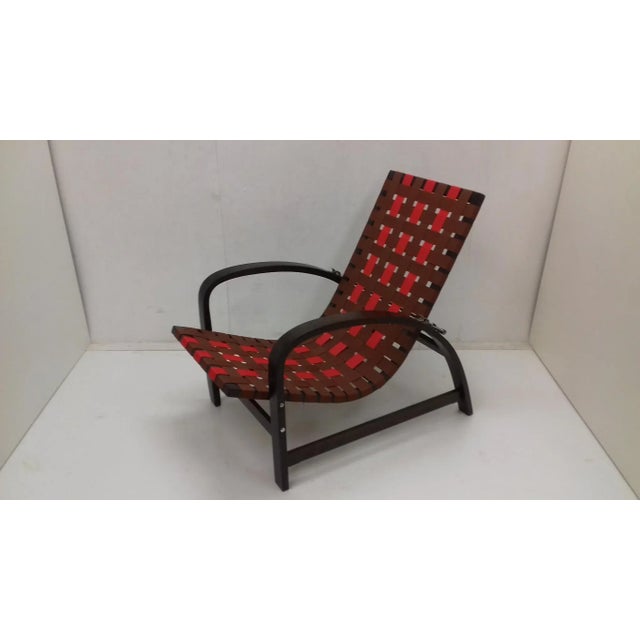 Art Deco Adjustable Armchair by Jindřich Halabala, 1930s For Sale - Image 14 of 14