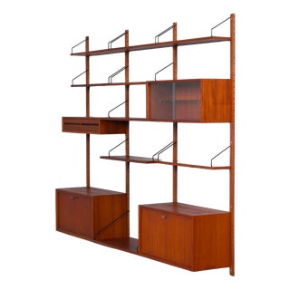 Royal System Wall Unit by Poul Cadovius for Cado, Denmark, 1960s For Sale