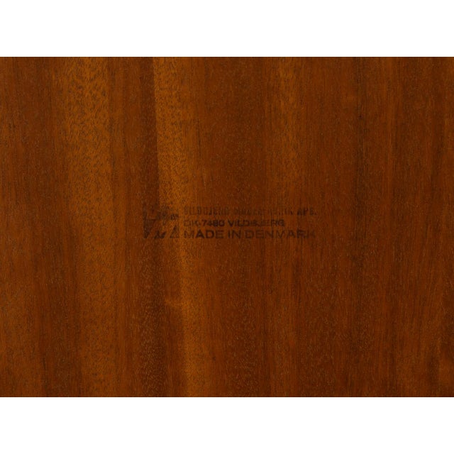 Brown Serving Trolley by Vildbjerg Møbelfabrik, 1960s For Sale - Image 8 of 9