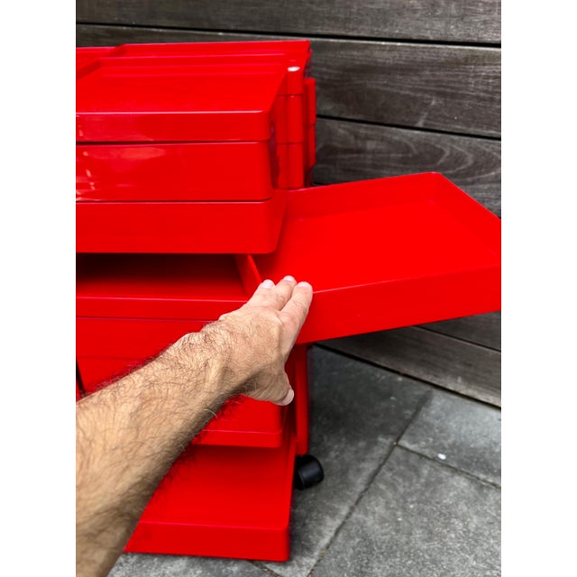 Mid-Century Modern Boby' Art Cart by Joe Colombo for B-Line, 1970 For Sale - Image 3 of 12