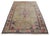 Beige Antique 1900s Oushak Hand-Knotted Wool Rug – Soft Pastel Turkish Masterpiece 5'9" X 8'10" For Sale - Image 8 of 14