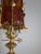 Large Longobard Table Lamp in Gold Metal and Red Glass, 1970s For Sale - Image 9 of 11