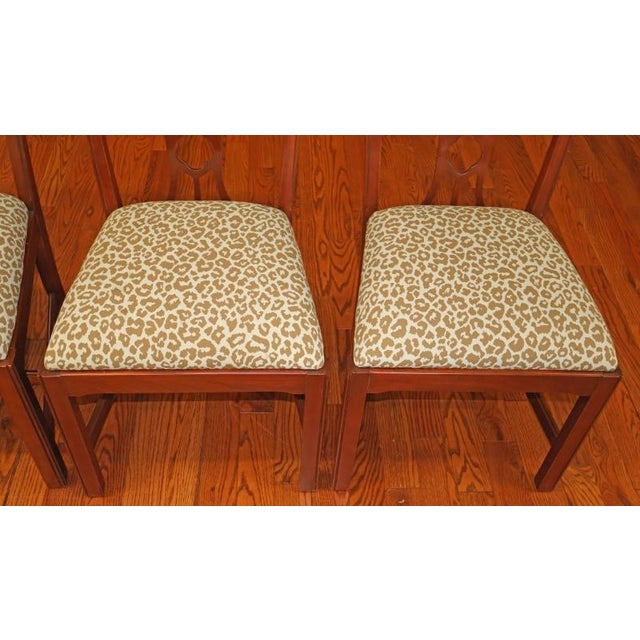 Harden Mahogany Regency Style Round Dining Table & 8 Chairs For Sale - Image 13 of 16