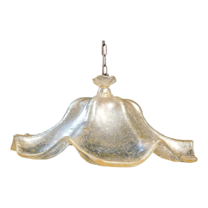 20th Century Murano Flower Pendant by Mazzega