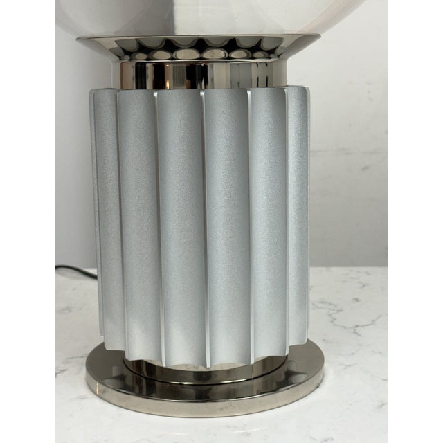 White Achille & Pier Giacomo Castiglioni for Flos Taccia Table Lamp For Sale - Image 8 of 12