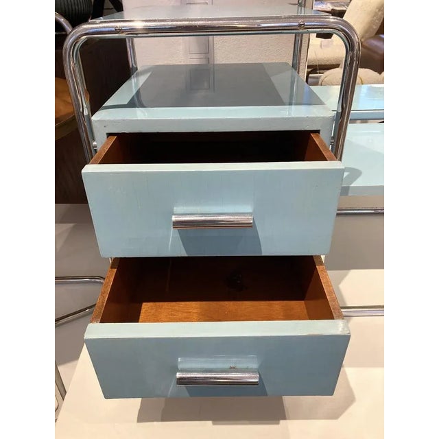 Paint Bauhaus Dressing Table, Czech Republic, 1930s For Sale - Image 7 of 13