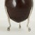 Black Antique Anglo Indian Coconut Shell Box on Legs For Sale - Image 8 of 12