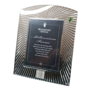Exquisite Waterford Crystal Millennium Photo Frame