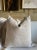 A luxurious heavy woven linen face with stone washed linen back. Linen fabric is imported from France. Custom made to...