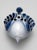 1970s Vintage French Blue Porcelain Bird from Virebent, 1970s For Sale - Image 5 of 8