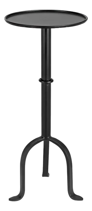 NOIR Tini Side Table, Black Iron
