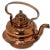 Beautifully Hand Made Large Antique American Heavy Solid Copper & Brass Tea Kettle Circa Late 19th Century For Sale In Boston - Image 6 of 12