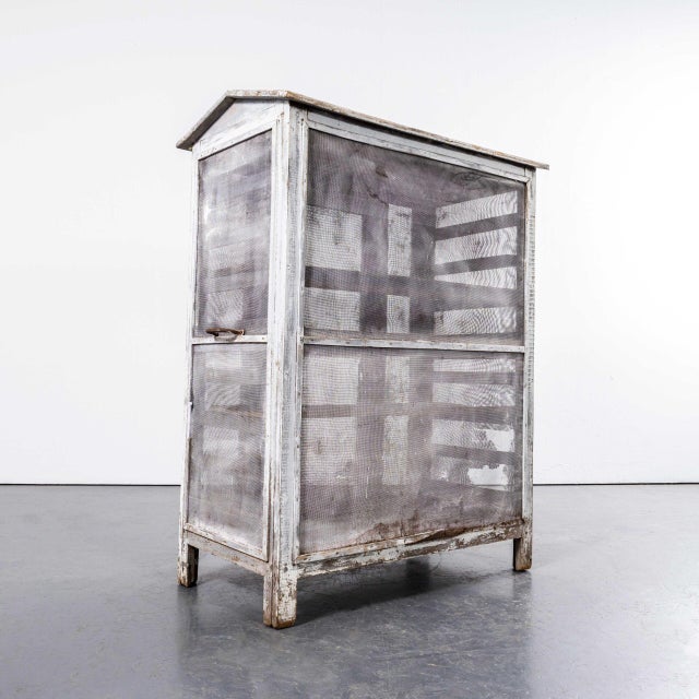 Large Country House Pantry Cabinet, 1930s For Sale - Image 6 of 10