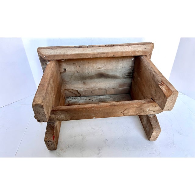 Antique French Hand Crafted Milking Stool For Sale - Image 12 of 12