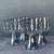 Mid-Century Modern Vintage MCM Herbert Siegler for Russell Woodard Chrome Swivel Dining Chairs - Set of 4 For Sale - Image 3 of 12