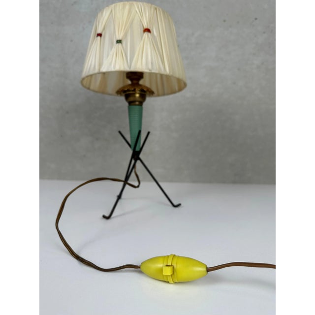 Vintage Tripod Lamp For Sale - Image 6 of 11