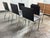 2010s Cb2 Phoenix Carbon Gray Dining Chairs, Set of Six For Sale - Image 5 of 12
