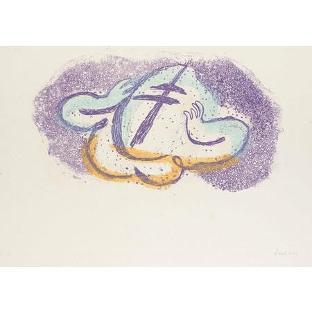 Jean Fautrier, The Hostage with Hands, 1944, Etching For Sale