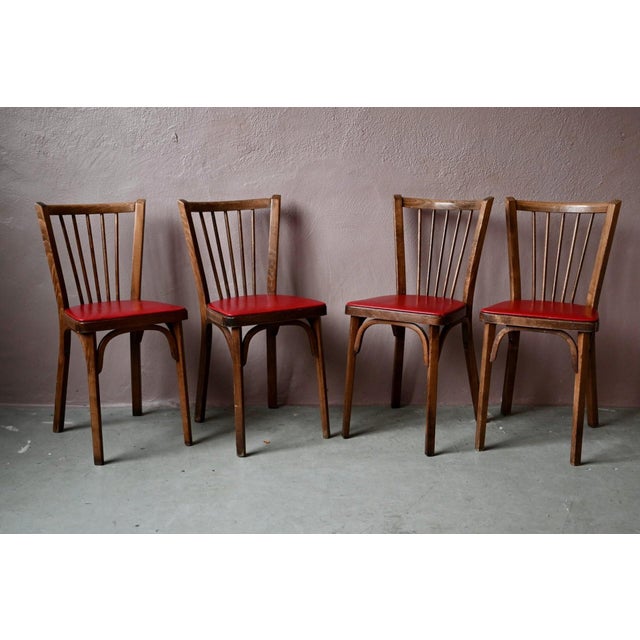 Baumann Bistro Chairs by Joamin Baumann, 1980s, Set of 4 For Sale - Image 3 of 17