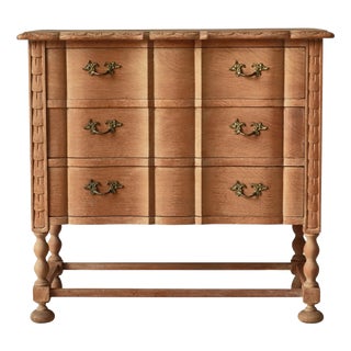 Scandinavian Modern Oak Chest of Drawers by Henry Kjærnulf, 1960s For Sale