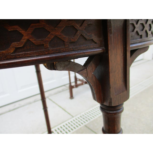 Round Mahogany Chippendale Side Tables For Sale - Image 11 of 12