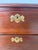 Vintage Georgian Chippendale Style Solid Mahogany Four-Drawer Nightstand / Bachelor’s Chest For Sale In Miami - Image 6 of 12