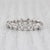 Silver 0.18ctw Diamond Wedding Anniversary Band 18k White Gold Stackable Size 6.5 For Sale - Image 8 of 8