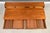 Brown 1975 Refinished Peter Lovig Signed Teak Flip Top Desk For Sale - Image 8 of 10