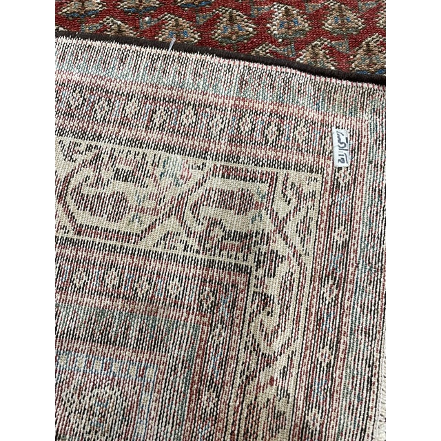 1990s 1990s Handwoven Bakhtiari Design Persian Rug 5'10" X 12'2" For Sale - Image 5 of 7