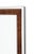 Mid-Century Modern Florence Knoll Style Rosewood and Chrome Mirror For Sale - Image 3 of 5