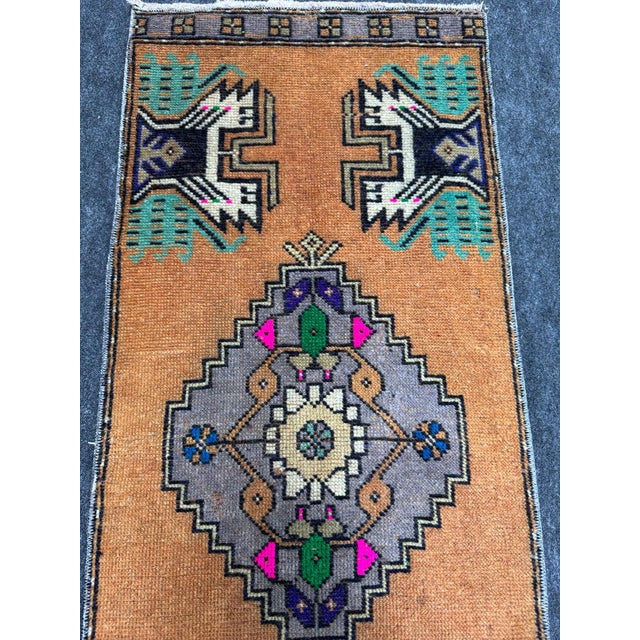 Turkish Yastik Rug 1'5" x 3'5" #23776 Explore a curated collection of hallway runners, wool rugs, and handmade...