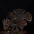 Huali Rosewood Carved Display Stand With Fish & Lotus Motif For Sale In Los Angeles - Image 6 of 9