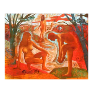 Michael Tice, Entrance to the Forest, Painting