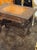 19th century Anglo Indian heavily carved oak one drawer writing table. Circa 1880. A timeless and classic touch for a fine...