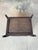 Mid-20th Century Thai Woven Rattan Basket Table With Carved Figures For Sale - Image 9 of 12