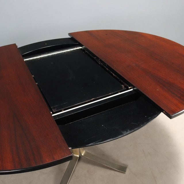 Wood Table by G. Moscatelli for Formanova, Italy, 1970s For Sale - Image 9 of 12