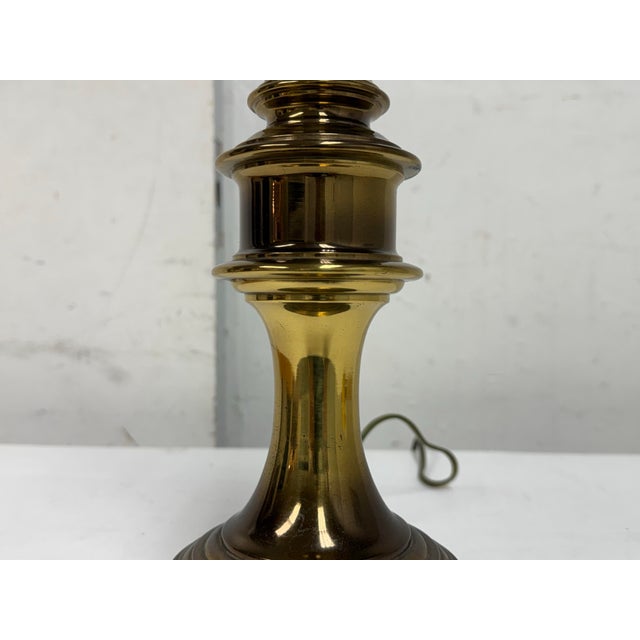 Stiffel Late 20th Century Brass Table Lamp For Sale - Image 10 of 12