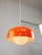 Big Space Age Pendant in in Orange from Guzzini, 1970s For Sale - Image 16 of 18