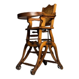 Antique Victorian High Chair For Sale
