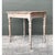 Wood Vintage Primitive Turned Leg Wooden Table For Sale - Image 7 of 12
