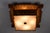 Art Deco Copper and Acrylic Glass Flush Mount, 1930s, Germany For Sale - Image 6 of 15