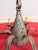 Vintage Hand-Punched Tin Witch's Hat 6-Arm Chandelier – By Irvin's Country Tinware For Sale - Image 13 of 18