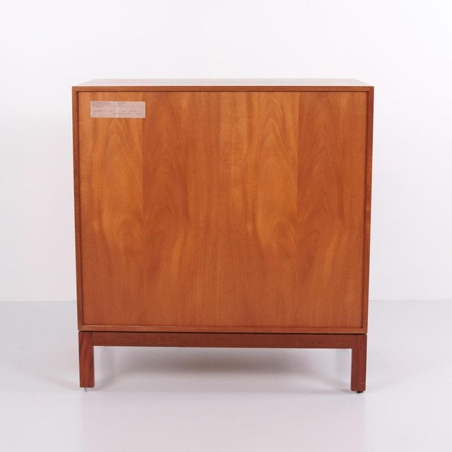 Mahogany Cabinet Module with Brass Handles by Christian Hvidt for Søborg Møbelfabrik, 1960s For Sale - Image 6 of 13