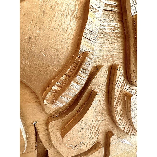 Sculpture Materials Mid 20th Century Studio Abstract Sculptural Male/Female Table Lamp, Vintage Shade For Sale - Image 7 of 10