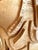 Sculpture Materials Mid 20th Century Studio Abstract Sculptural Male/Female Table Lamp, Vintage Shade For Sale - Image 7 of 10