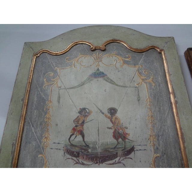 18th Century French Louis XVI Boiserie Trumeau Mirror For Sale - Image 4 of 8